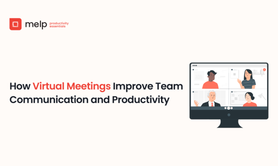 Virtual meeting screen with team members communicating for better productivity.