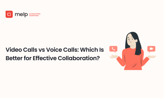 Employee weighing video calls versus voice calls to find the best collaboration method in the workplace