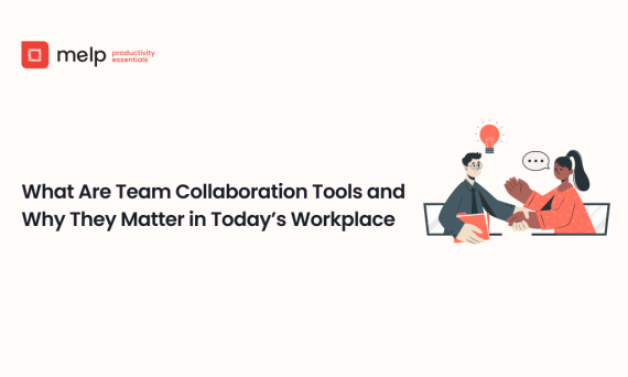 Team discussing ideas with lightbulb icon, showing the value of collaboration tools in the workplace.