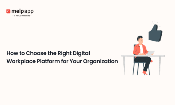 Professional analyzing options to choose the right Melp digital workplace platform