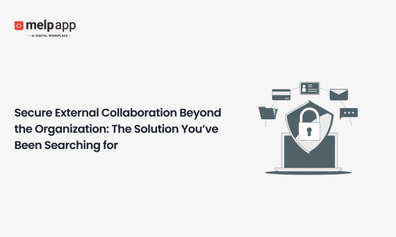 Professionals using Melp to secure external collaboration beyond organizations