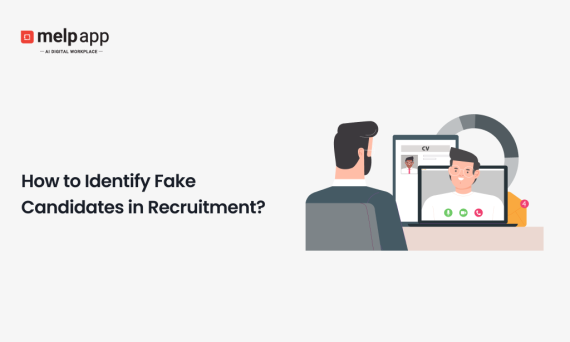 Identifying fake candidates in recruitment with secure interviews on Melp App