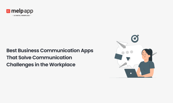 Business communication apps illustration solving everyday communication challenges at work